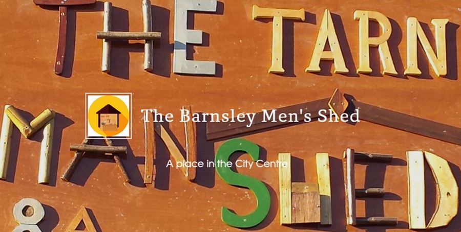men in shed