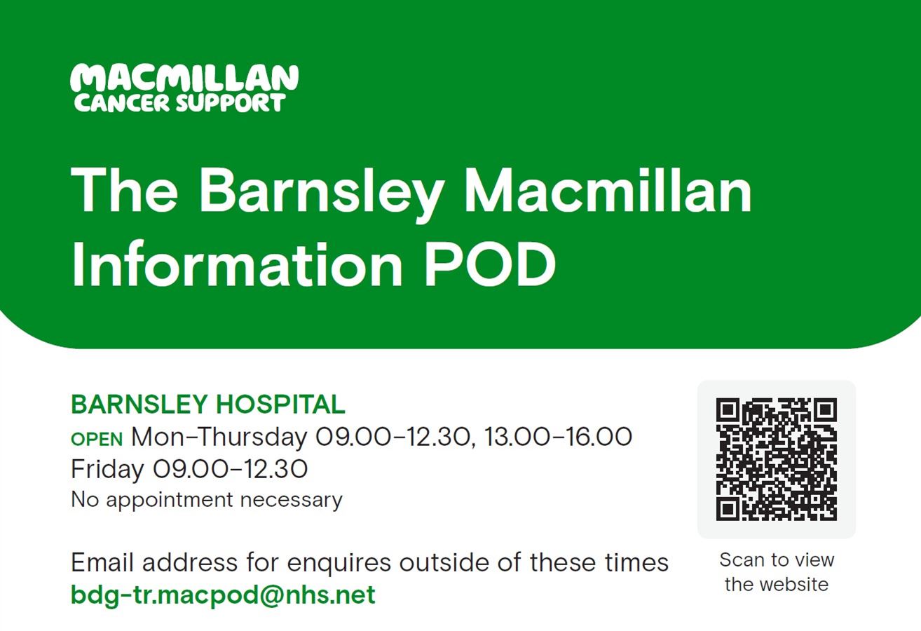 Macmillan info pod